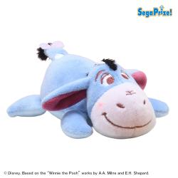 【イーヨー】くまのプーさん　赤いほっぺ 寝そべり マスコット