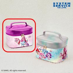 【ピンク】シークレット キャッチ！ティニピン　ポケット付きバニティポーチ