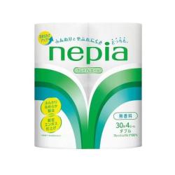 ネピアトイレットロール4Rダブル　2枚重ね30ｍ巻 [ST]