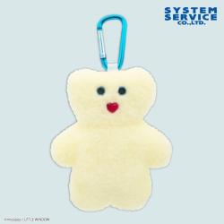 【Cherry on top】mojojojo　カラビナ付きぬいぐるみポーチ