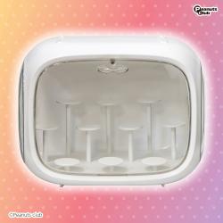 【ホワイト】フィギュアディスプレイケース LEDライト付き 3　