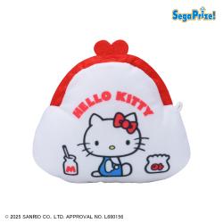 【がまぐち】ハローキティ　なつかしモチーフマスコット