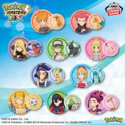 ポケモンマスターズ EX　ポケモン＆トレーナー缶バッジvol.2