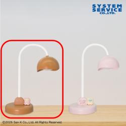 【ブラウン】すみっコぐらし　おうちでくまカフェ マスコット付きテーブルライト