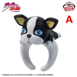 【A】ジョジョの奇妙な冒険 スターダストクルセイダース　ちょこのりング〜イギー〜