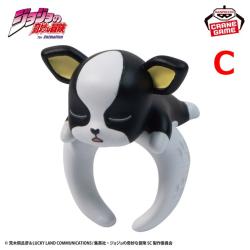 【C】ジョジョの奇妙な冒険 スターダストクルセイダース　ちょこのりング〜イギー〜