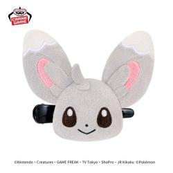 【チラーミィ】ポケットモンスター　フェイスぬいぐるみクリップ〜ピチュー・ヒメグマ・チラーミィ・デデンネ〜