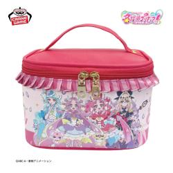 【ピンク】名探偵プリキュア！　フリル付きバニティバッグ