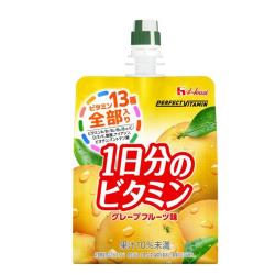 【グレープフルーツ味】パーフェクトビタミン1日分ゼリー180g【2026/10/31】