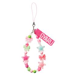 【ピンク】KOGYARU　ビーズストラップ【当社限定】