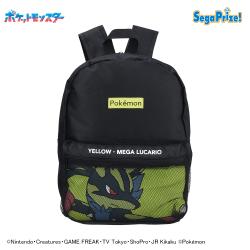 【黄色いメガルカリオ】ポケットモンスター　プラチナムザッカメッシュデザインリュックVol.2