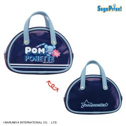 【ミントくん】ナルミヤキャラクターズ　エナメルボストン風ポーチ