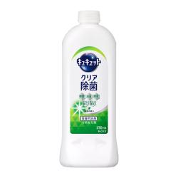 花王　キュキュットクリア除菌　緑茶の香り詰替/370ml　 [ST]