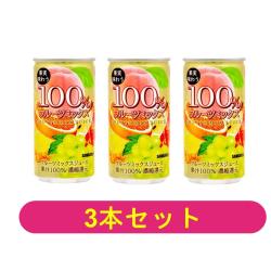 【3本セット】サンガリア果実味わう100%　フルーツミックス【2026/09/30】