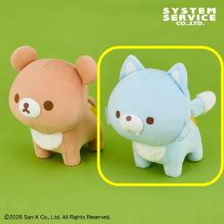 【アオイコオオカミ】リラックマ　よつあしぬいぐるみXL