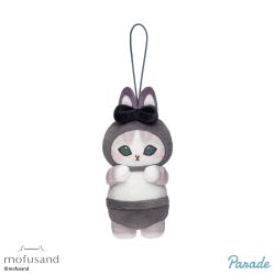 【グレー】mofusand　うさにゃんマスコット
