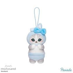 【ブルー】mofusand　うさにゃんマスコット