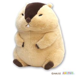 【はまもと】マーモットのもっとっと　マモ座りウルトラBIG