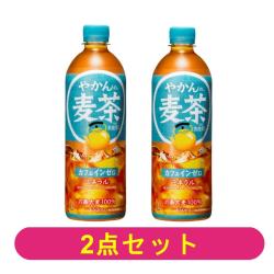 【2本セット】やかんの麦茶from爽健美茶650mlPET【2026/12/31】