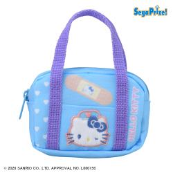 【ナース】ハローキティ　スクールバッグ型ポーチ