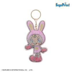 【ベリエちゃん】ナルミヤキャラクターズ　ラインストーンデコキーホルダー