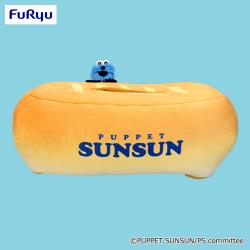 【パン】パペットスンスン　ぬいぐるみ付ティッシュケース