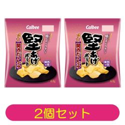 【2個セット】堅あげポテト 関西だししょうゆ【2026/08/31】