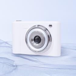 【WHITE】インカメラ付きコンパクトデジタルカメラ Emote