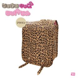 【ブラウン】ヒョウ柄キッズランドセル【当社限定】