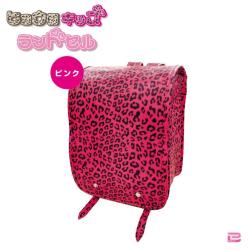 【ピンク】ヒョウ柄キッズランドセル【当社限定】