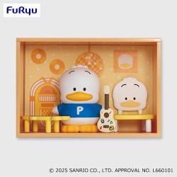 【あひるのペックル】サンリオキャラクターズ　コンセプトフィギュア ようこそマイルームマンション③