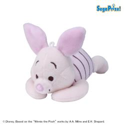 【ピグレット】くまのプーさん　寝そべり マスコット さくらVer.