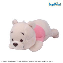【プー】くまのプーさん　寝そべり マスコット さくらVer.