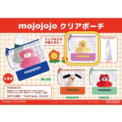 【PURPLE】mojojojo　クリアポーチ