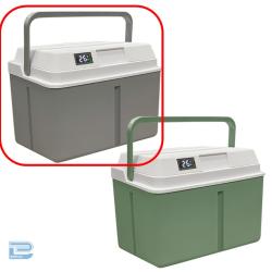 【グレー】温度表示付コンパクトクーラーボックス