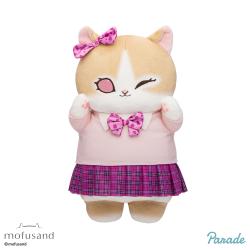 【ピンク】mofusand　コギャルにゃんBIGぬいぐるみ