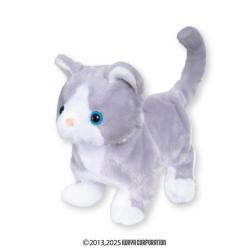 【ハチワレねこ(グレー)】とことこ歩いてニャーニャー鳴く子猫たち2〜タビーズ〜