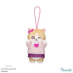 【ピンクリボン】mofusand　コギャルにゃんマスコット
