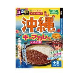 るるぶ×HACHI   沖縄キーマカレータコライス風中辛150g【2028/02/12】