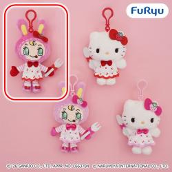 【ベリエちゃん(赤)】Mezzo Piano×Hello Kitty　くりっぴぃ ぬいぐるみ〜ストロベリーチェリー〜