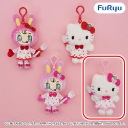 【ハローキティ(ピンク)】Mezzo Piano×Hello Kitty　くりっぴぃ ぬいぐるみ〜ストロベリーチェリー〜