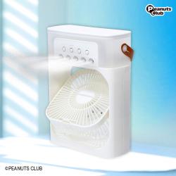 【ホワイト】卓上パワフルミストファン