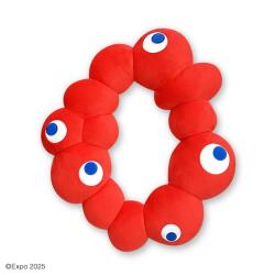 【ロゴマーク】EXPO2025 ミャクミャク　なりきりクッション