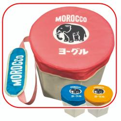 【ピンク】モロッコヨーグル　おすわりクーラーBOX