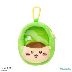 【くりまんじゅう】ちいかわ　窓付きおかおミニポーチ