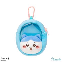【ハチワレ】ちいかわ　窓付きおかおミニポーチ