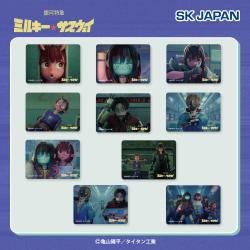 銀河特急 ミルキー☆サブウェイ　スクエア缶バッジ