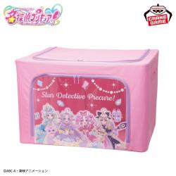 【ピンク】名探偵プリキュア！　窓付き収納ボックス