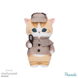 【名探偵にゃん】mofusand　もふもふジャーニーBIGぬいぐるみ〜イギリス〜
