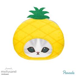 【パイナップルにゃん】mofusand　フルーツにゃんミニがまぐち